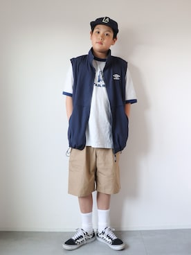 KISA / SANAさん(キッズ・154cm)の春コーディネート