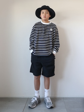 KISA / SANAさん（キッズ・154cm）の春コーディネート