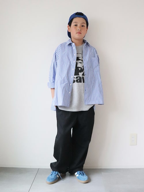 SAINT MXXXXXX☆関税込☆オーバーサイズ ワッフルニット Tシャツ lum-tx224-001.jpg