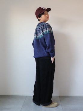 「アイテム（その他シューズ）」を使った、KISA / SANAさん（キッズ・151cm）の冬コーディネート