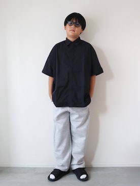 KISA / SANAさん（キッズ・148cm）の夏コーディネート
