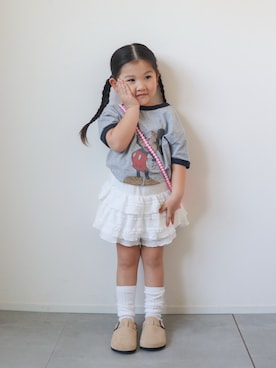 KISA / SANAさん（キッズ・154cm）の春コーディネート