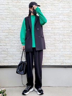 **ゆぅ**さん（レディース・164cm）の秋コーディネート