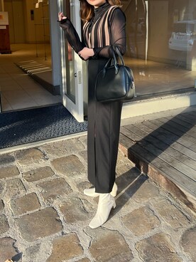 Mihoさん(レディース・154cm)の秋コーディネート