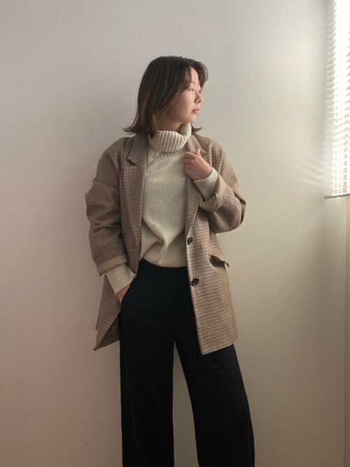 Spick & Span（スピックアンドスパン）の「チェックオーバーテーラード 