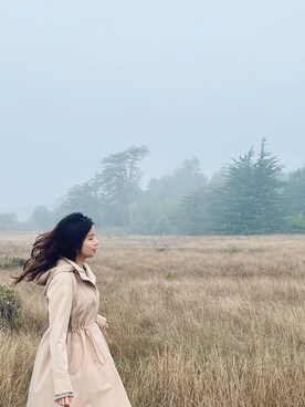 「JUSGLITTY（ジャスグリッティー）のアイテム（ジャケット/アウター）」を使った、幽幽さん（レディース・160cm）の秋コーディネート