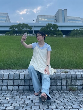senaさん（骨格ウェーブ・レディース・160cm）の夏コーディネート