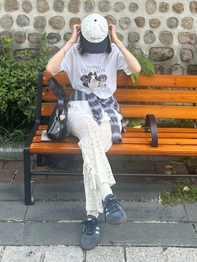 「Firsthand（ファーストハンド）のアイテム」を使った、senaさん（レディース・160cm）の夏コーディネート