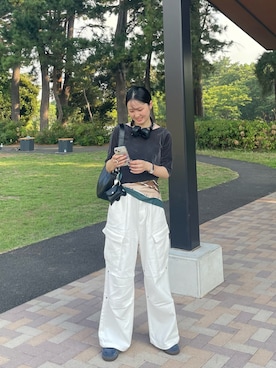 senaさん（骨格ウェーブ・レディース・160cm）の秋コーディネート