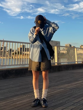 「adidas(アディダス)のアイテム」を使った、senaさん(レディース・160cm)の秋コーディネート