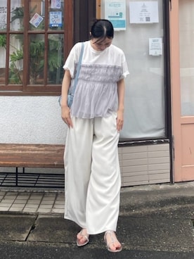 senaさん（レディース・160cm）の夏コーディネート