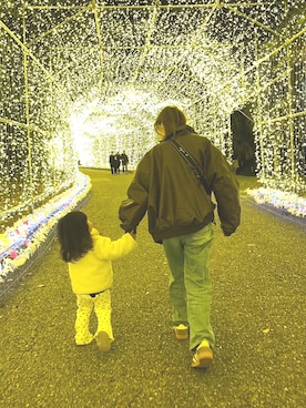 「お正月」｜あんこさん（レディース・157cm）の冬コーディネート