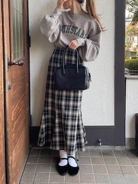 「アイテム（その他シューズ）」を使った、Sato*さん（レディース・164cm・30代）の秋コーディネート