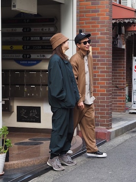 「nonnative（ノンネイティブ）のアイテム（帽子）」を使った、おもちさん（メンズ・178cm）の夏コーディネート