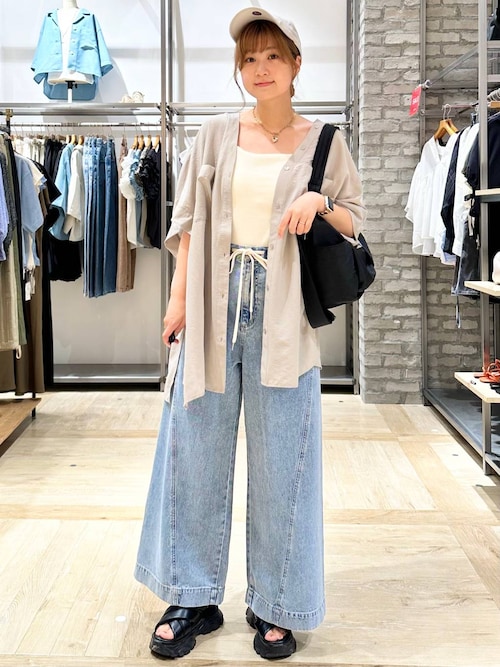 セール】VネックBIGシャツチュニックSS2 2497045（チュニック