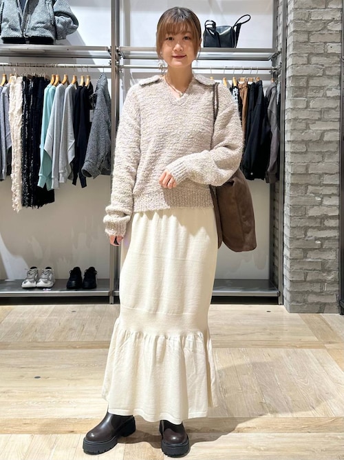 セール】3.5ゲージスキッパープルオーバー 595588（ニット/セーター