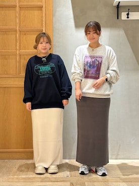 「アイテム（スウェット）」を使った、★しおりんさん（レディース・165cm・20代）の秋コーディネート