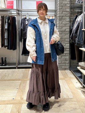 しおりんさん（レディース・165cm）の冬コーディネート