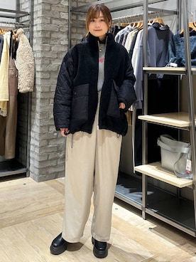 「アイテム（ハンドバッグ）」を使った、しおりんさん（レディース・165cm・30代）の冬コーディネート