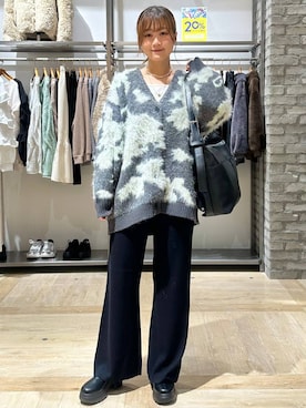 「アイテム（その他アウター）」を使った、しおりんさん（レディース・165cm）の秋コーディネート