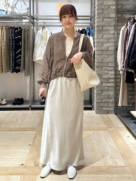 しおりんさん（レディース・165cm）の春コーディネート