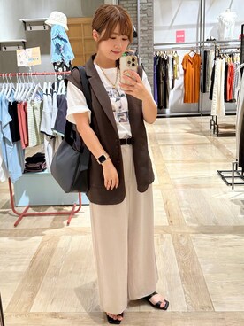 しおりんさん（レディース・165cm）の夏コーディネート