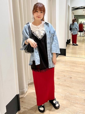 しおりんさん（レディース・165cm）の春コーディネート