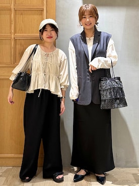 「アイテム（スカート）」を使った、★しおりんさん（レディース・165cm・30代）の秋コーディネート