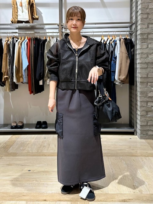 LEPSIM パフエアZIPBIGフーディー ブラウン FREEサイズ LEPSIM