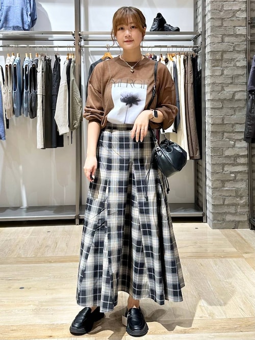 セール】TRチェックスカート 573191（スカート）｜LEPSIM（レプシィム