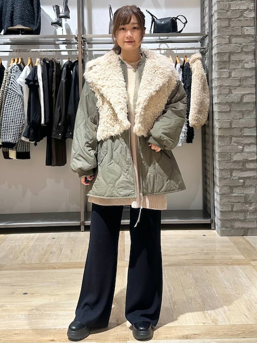 セール】パッチワークニットチュニック 600816（ニット/セーター