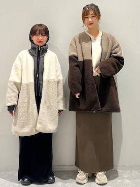 「アイテム（その他アウター）」を使った、しおりんさん（レディース・165cm・30代）の秋コーディネート