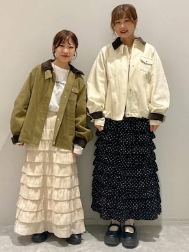 しおりんさん（レディース・165cm）の秋コーディネート