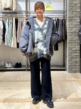 「アイテム（その他アウター）」を使った、しおりんさん（レディース・165cm・30代）の秋コーディネート