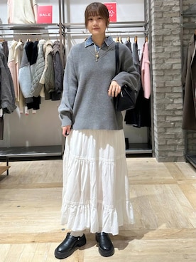 しおりんさん(レディース・165cm)の冬コーディネート