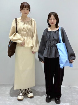 しおりんさん（レディース・165cm）の春コーディネート