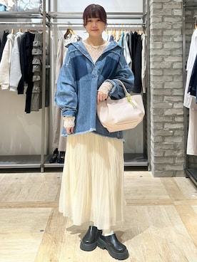 しおりんさん（レディース・165cm）の春コーディネート