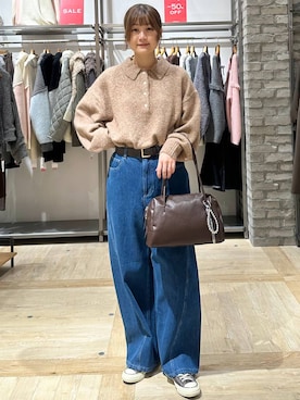 しおりんさん（レディース・165cm）の冬コーディネート