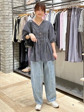 しおりんさん（レディース・165cm）の春コーディネート