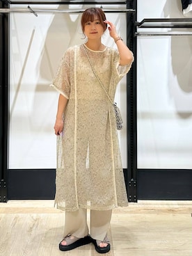「アイテム（マタニティウェア/グッズ）」を使った、しおりんさん（レディース・165cm・30代）の春コーディネート