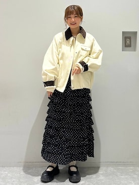 「LOWRYS FARM（ローリーズファーム）のバレエスニーカー　140490（スニーカー）」を使った、★しおりんさん（レディース・165cm・30代）の秋コーディネート