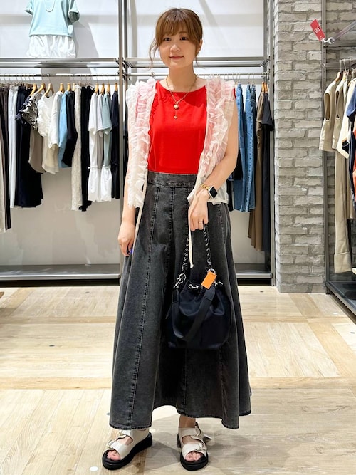【♡国内未入荷♡24FW♡】LV デニムスカート 0431334223405cl_70?$VS_1500$