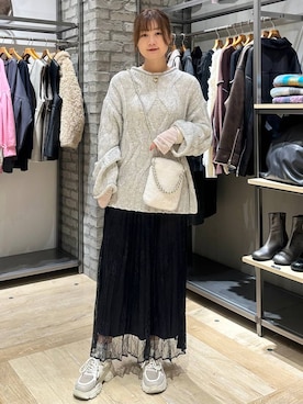 「アイテム（その他アウター）」を使った、しおりんさん（レディース・165cm・30代）の秋コーディネート