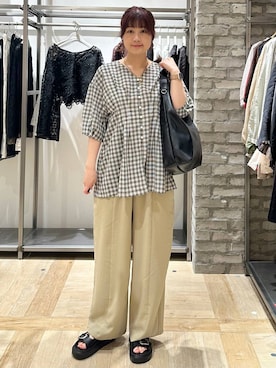 しおりんさん（レディース・165cm）の春コーディネート