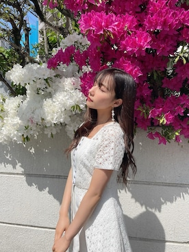 村瀬紗英さん（レディース・159cm）の夏コーディネート