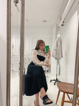 村瀬紗英さん(レディース・159cm)の秋コーディネート