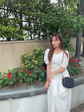 村瀬紗英さん（レディース・159cm）の夏コーディネート