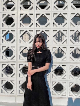 村瀬紗英さん（レディース・159cm）の春コーディネート