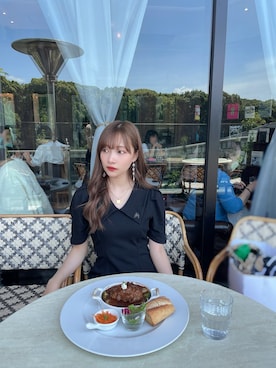 村瀬紗英さん（レディース・159cm）の夏コーディネート