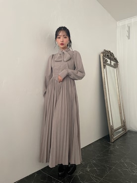 村瀬紗英さん（レディース・159cm）の冬コーディネート